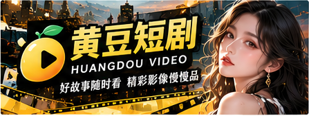 黄豆短剧首页原创影像主视觉
